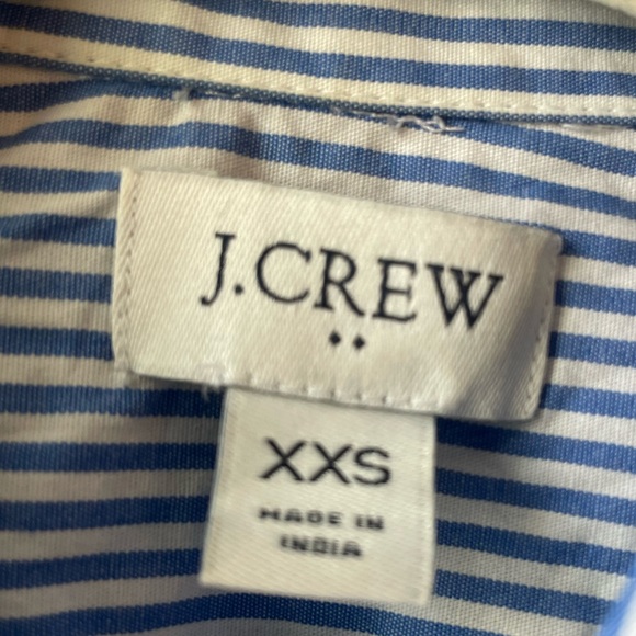 TWO J Crew Blue Button Down Sleeveless Shirts - Picture 2 of 4